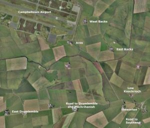 Ryburn Farms near Campbeltown Airport