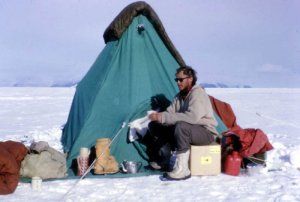 Rod Ryburn at Buckley and Darwin Nunataks
